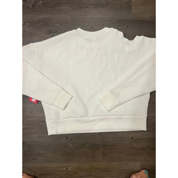 NWT Spanx Cold Shoulder crop sweatshirt - Picture 4 of 6